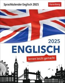 Englisch sprachkalender 2025 - englisch,