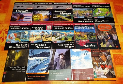 15x englisch lernen mit krimis - englisch,